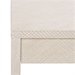Safavieh Apis 2 Drawer Wood Console Table in White