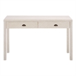 Safavieh Apis 2 Drawer Wood Console Table in White