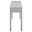 Safavieh Apis 2 Drawer Wood Console Table in Light Blue
