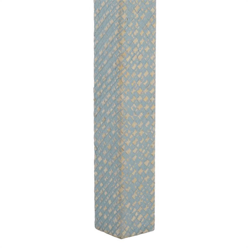 Safavieh Apis 2 Drawer Wood Console Table in Light Blue
