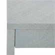 Safavieh Apis 2 Drawer Wood Console Table in Light Blue