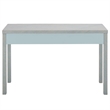 Safavieh Apis 2 Drawer Wood Console Table in Light Blue
