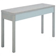 Safavieh Apis 2 Drawer Wood Console Table in Light Blue
