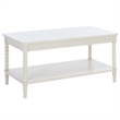 Safavieh Orbis Rectangle Wood Coffee Table in White