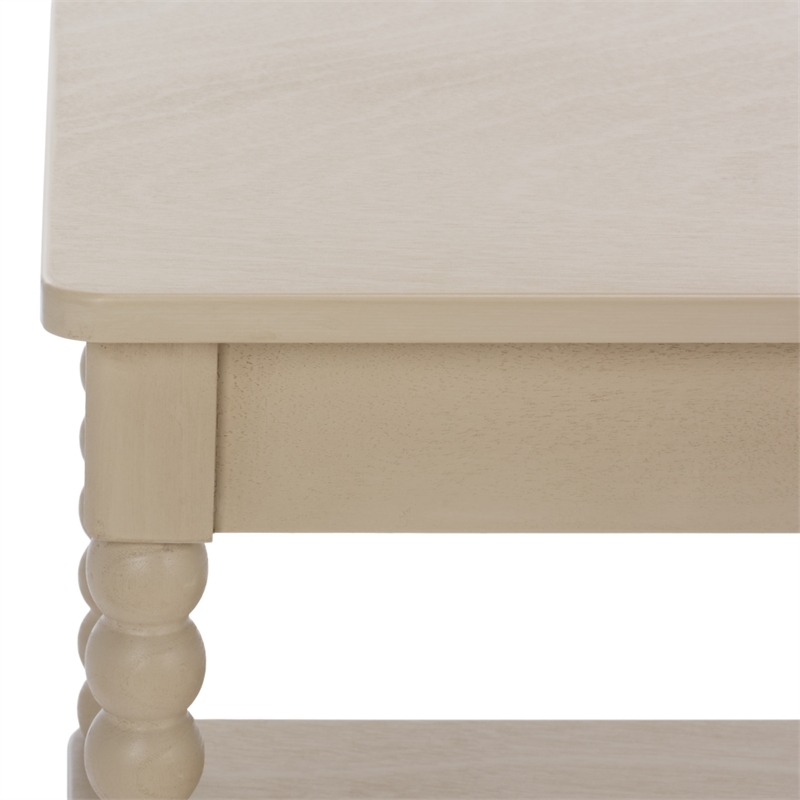 Safavieh Orbis Rectangle Wood Coffee Table in Natural