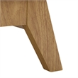 Safavieh Demora Asymmetrical Open Shelf Wood Coffee Table in Oak