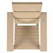 Safavieh Calypso Wood Adirondack Chair in Sand