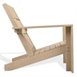 Safavieh Calypso Wood Adirondack Chair in Sand