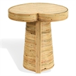 Safavieh Nile Rattan Tall Accent Table in Natural