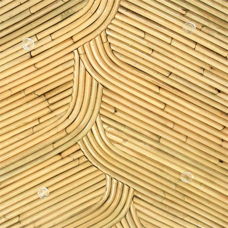 Safavieh Nile Rattan Tall Accent Table in Natural