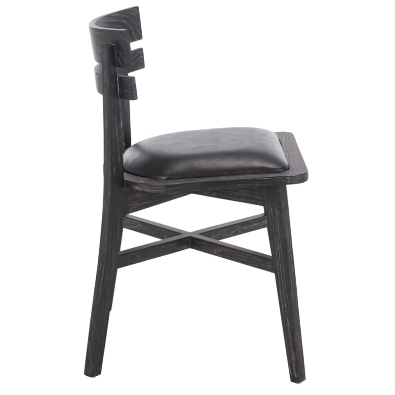 Safavieh Casper Wood Dining Chair in Black