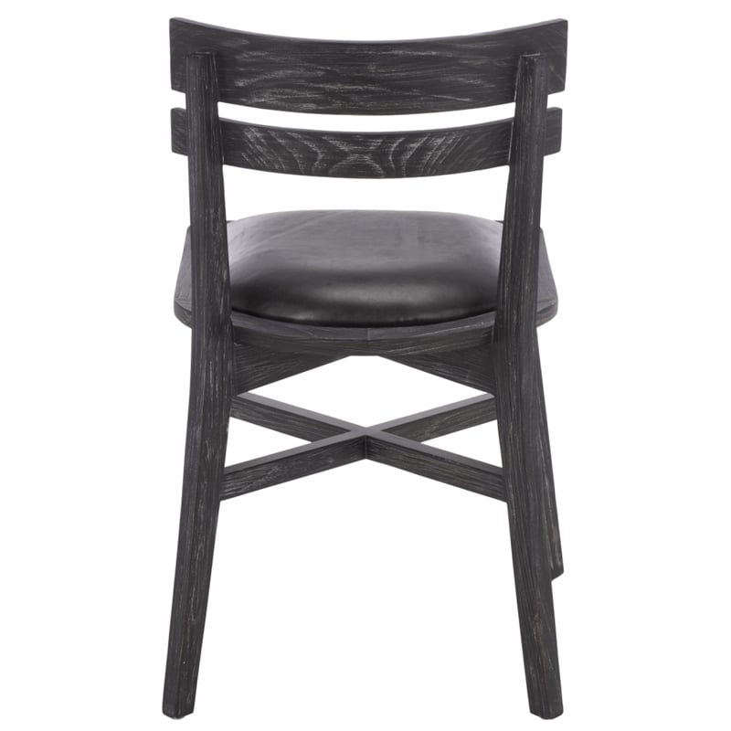 Safavieh Casper Wood Dining Chair in Black