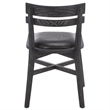 Safavieh Casper Wood Dining Chair in Black