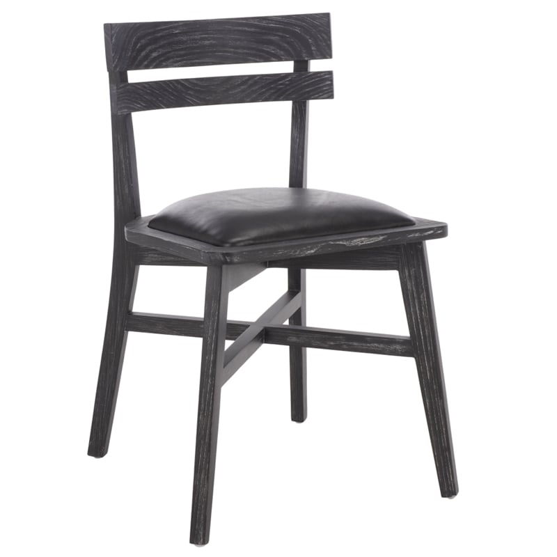 Safavieh Casper Wood Dining Chair in Black