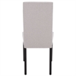 Safavieh Wyecreek Wood Dining Chair in Light Gray / Black