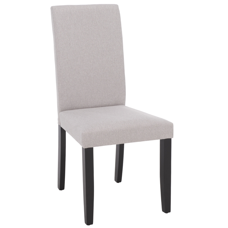 Safavieh Wyecreek Wood Dining Chair in Light Gray / Black