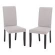 Safavieh Wyecreek Wood Dining Chair in Light Gray / Black