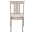 Safavieh Portside Wood Dining Chair in Cream / Gray