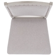 Safavieh Greyes Wood Dining Chair in Light Gray / Gray
