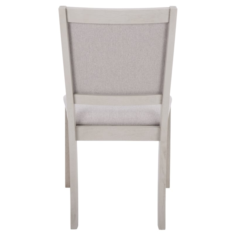 Safavieh Greyes Wood Dining Chair in Light Gray / Gray