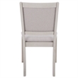 Safavieh Greyes Wood Dining Chair in Light Gray / Gray