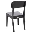 Safavieh Tevin Wood Dining Chair in Black