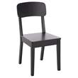Safavieh Tevin Wood Dining Chair in Black