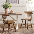 Safavieh Gregor Wood Dining Chair in Walnut
