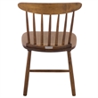 Safavieh Gregor Wood Dining Chair in Walnut