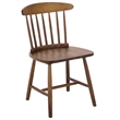 Safavieh Gregor Wood Dining Chair in Walnut