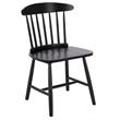 Safavieh Gregor Wood Dining Chair in Black