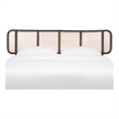 Safavieh Takuma Rattan Headboard in Black