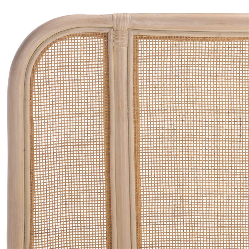 Safavieh Takuma Rattan Headboard in White