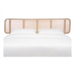 Safavieh Takuma Rattan Headboard in White
