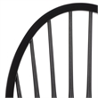 Safavieh Wendall Wood Spindle Chair in Black