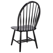 Safavieh Wendall Wood Spindle Chair in Black