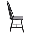 Safavieh Wendall Wood Spindle Chair in Black