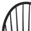 Safavieh Wendall Wood Spindle Chair in Matte Black
