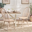 Safavieh Wendall Wood Spindle Chair in White