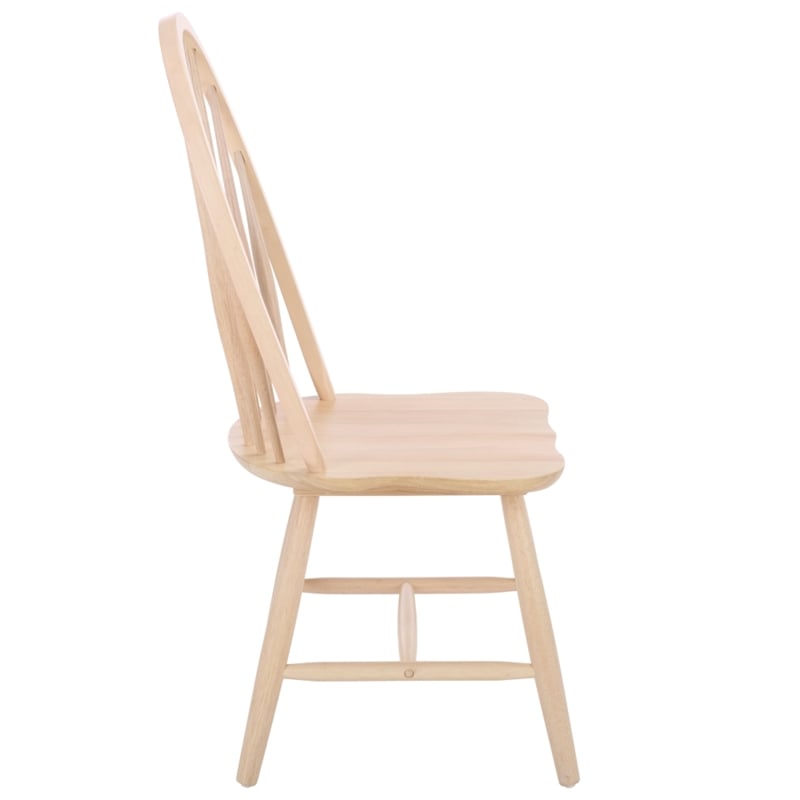 Safavieh Wendall Wood Spindle Chair in White