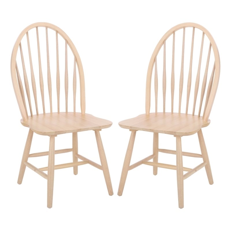 Safavieh Wendall Wood Spindle Chair in White