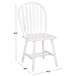 Safavieh Fazel Wood Dining Chairs in White