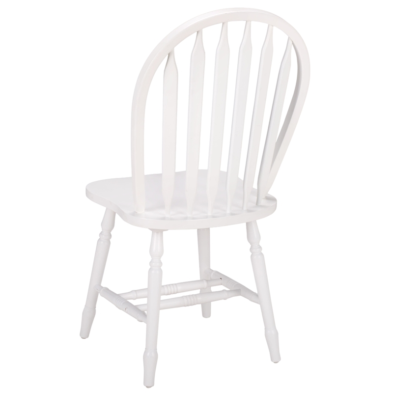 Safavieh Fazel Wood Dining Chairs in White
