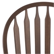 Safavieh Fazel Wood Dining Chairs in Dark Walnut