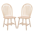 Safavieh Fazel Wood Dining Chairs in White