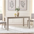 Safavieh Cereah Wood Dining Table in Gray