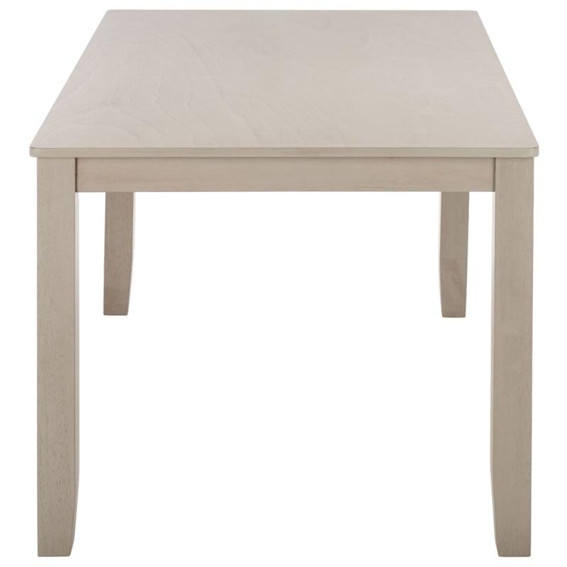 Safavieh Cereah Wood Dining Table in Gray