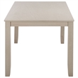 Safavieh Cereah Wood Dining Table in Gray