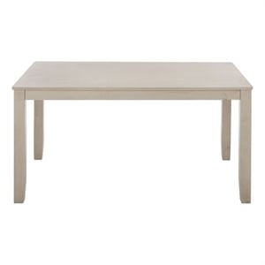 Safavieh Cereah Wood Dining Table in Gray