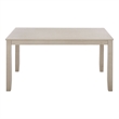 Safavieh Cereah Wood Dining Table in Gray